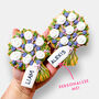 Personalised Floral Bouquet Letterbox Cookie, thumbnail 2 of 8