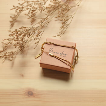 18k Gold Knot Bracelet – Meaningful Couples Jewellery, 5 of 10