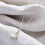 Soulmate Swan Charm Necklace, thumbnail 4 of 8