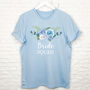 Bride Squad Floral Hen Do T Shirt, thumbnail 1 of 2