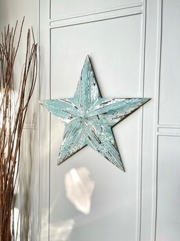 Large Blue Wall Decoration Star, 6 of 6