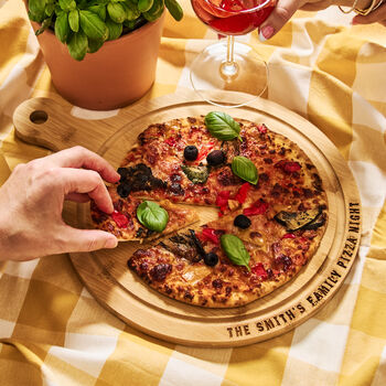 Family Personalised Pizza Board, 5 of 6
