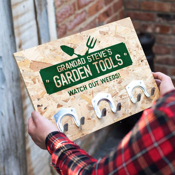 Personalised Garden Tool Hooks, 2 of 4