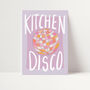 Kitchen Disco Art Print, thumbnail 4 of 5