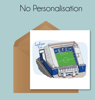 Everton Fc Personalised Birthday Card, 4 of 5