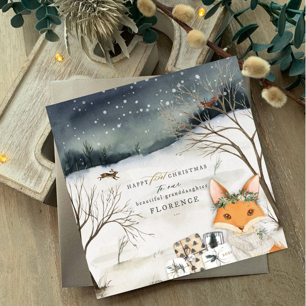 To Our Granddaughter First Christmas Card | My Avail Nf, 1 of 10