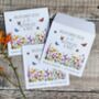 10 Wildflower Wedding Seed Packet Favours Butterflies, thumbnail 5 of 7