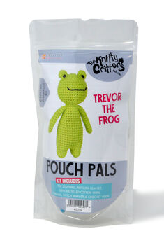 Pouch Pals Trevor The Frog Crochet Kit, 2 of 4