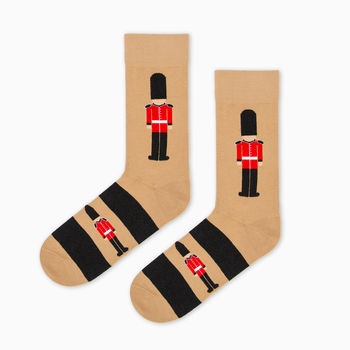 Camel Cotton Socks The Queen’s Guard, 2 of 9