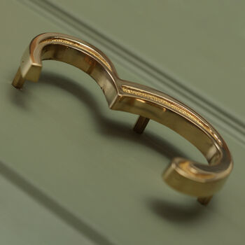 Premium Floating Engraved House Numbers In Brass Finish, 8 of 12