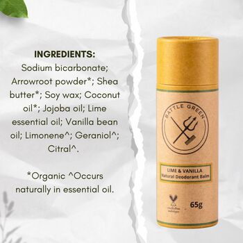 Plastic Free Natural Deodorant 65g, 9 of 12