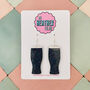 Pint Glass Glitter Resin Earrings, thumbnail 1 of 4