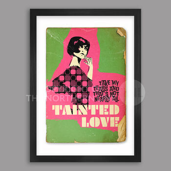 Tainted Love Music Poster Print, 2 of 4