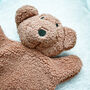 Personalised Soft Teddy Bear Comforter For Newborn, thumbnail 8 of 11