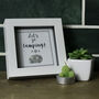 Caravan And Camping Quotation Framed Tile, thumbnail 3 of 6