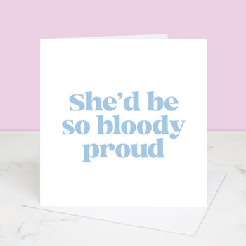 So Proud Thinking Of You Mother's Day Card, 2 of 3