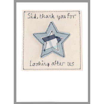 Personalised Thank You Card For Him, 8 of 12