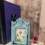 Small Blue Distressed Photo Frame 3x2 Inch, thumbnail 3 of 8