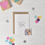 Personalised Wedding 'Congratulations' Confetti Card, thumbnail 1 of 4