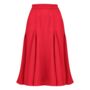 Balboa Swing Skirt In Lipstick Red 1940s Vintage Style, thumbnail 1 of 3