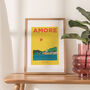 Personalised Love To Travel Destination Print, Unframed, thumbnail 2 of 9