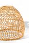 Handwoven Rattan Pendant Light With Steel Frame, thumbnail 2 of 7