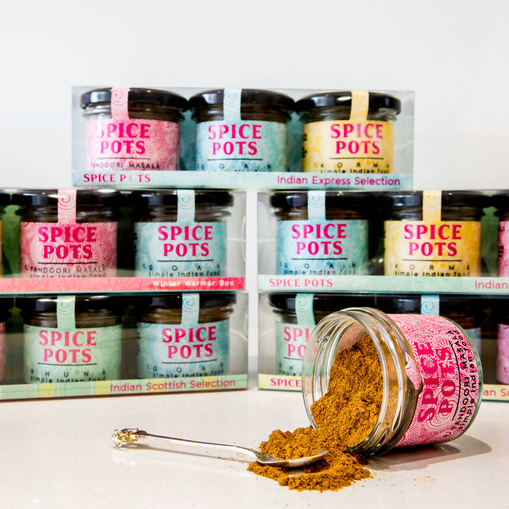 spice pots indian vegan selection by spice pots