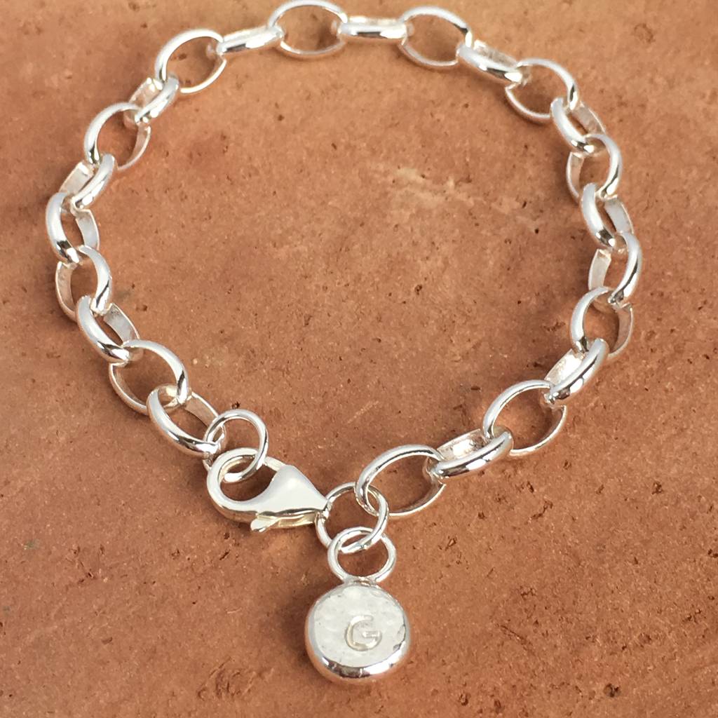 Handmade Personalised Pebble Bracelet By Handmade By Helle ...