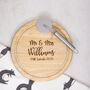 Personalised Round Wooden Chopping Board, thumbnail 1 of 4