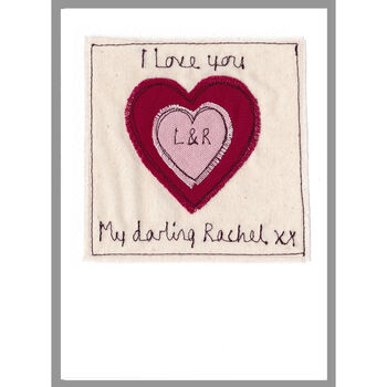 Personalised 40th Ruby Wedding Anniversary Card, 11 of 11