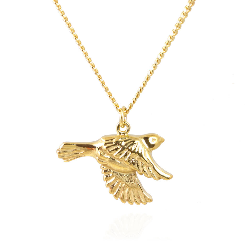 Flying Bird Necklace By Jana Reinhardt