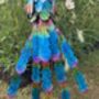 Elegant Free Standing Peacock Ornament, thumbnail 3 of 10