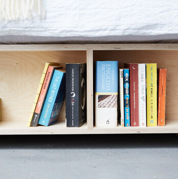 Plywood Bookcase Double Bed, 3 of 7