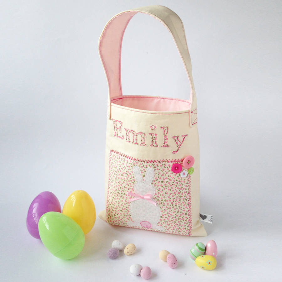 Personalised Easter Bunny Bag By Cherish Handmade