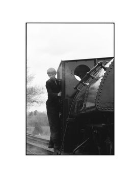 Locomotive Driver Photographic Art Print, 3 of 4