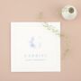 Personalised Handmade 'Blue Initial' Birthday Card, thumbnail 1 of 3