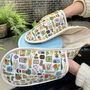 Quite Nice Illustrated Food Oven Gloves, thumbnail 1 of 4
