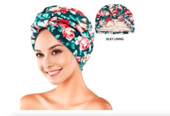 Chemo Headwear Satin Lined Turban, 11 of 12