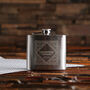Personalised 148 Ml Stainless Steel Flask, thumbnail 2 of 4