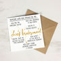 Personalised Be My Bridesmaid/Bridesman Wedding Card, thumbnail 6 of 7