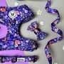Ditsy Floral Adjustable Padded Dog Harness, thumbnail 3 of 11