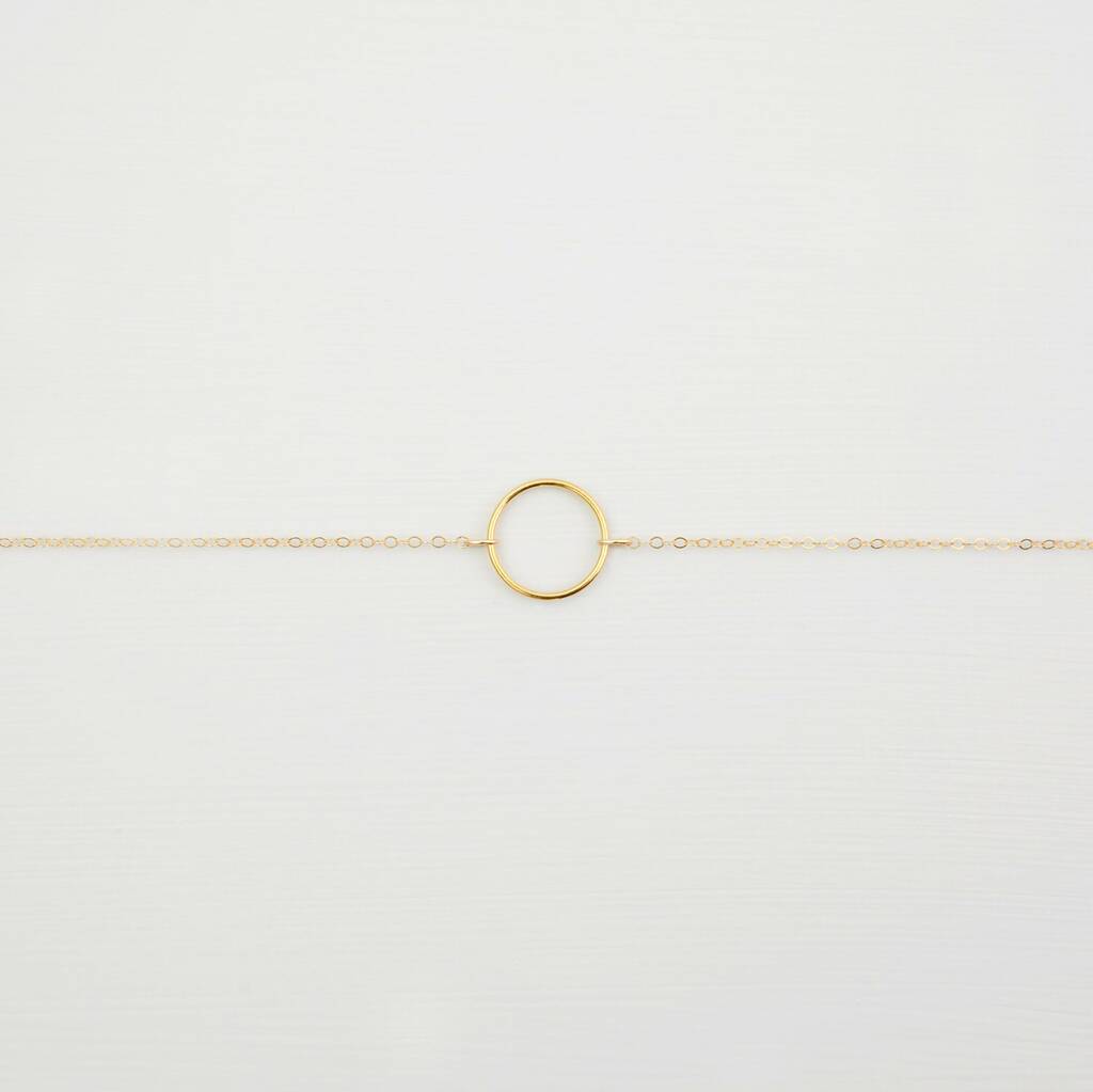 Circle Charm Necklace By Britten | notonthehighstreet.com