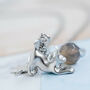 Personalised Cat Charm Necklace, thumbnail 4 of 4