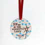 Personalised Wonderful Person Decoration, thumbnail 2 of 7
