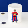 Design Your Own Superboy Personalised Money Box, thumbnail 1 of 6