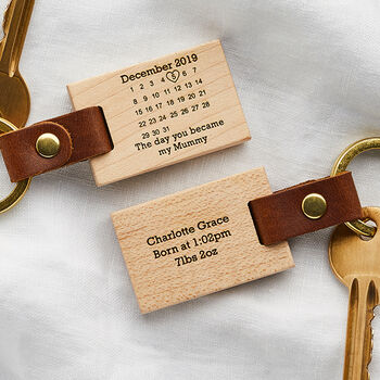 Personalised 'The Day You Became My…' Key Ring, 2 of 8