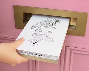 Hand Iced Thank You Letterbox Biscuits, 3 of 3