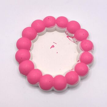 Neon Bubble Tray Pink And White, 4 of 7