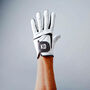 Personalised Full Soft Leather Golf Glove And Towel, thumbnail 3 of 6