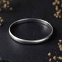Personalised Heavy Sterling Silver Bangle, thumbnail 4 of 10